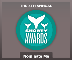 Nominate Hipcycle for a social media award in the Shorty Awards!
