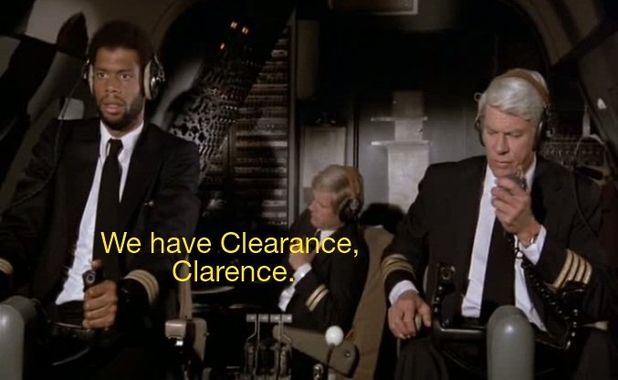 Clearance!