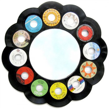 Vinyl Record Mirror