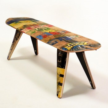 Skateboard Bench - 3 Seater