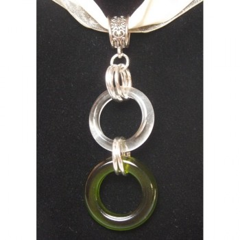Double Wine Bottle Pendant