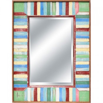 Upcycled Wood Mirror