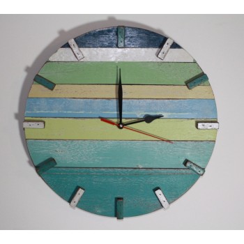 Rustic Reclaimed Wood Clock