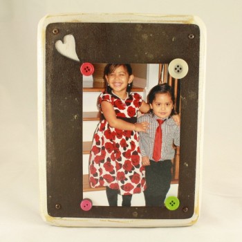 Wood Block Magnet Frame