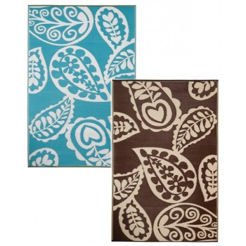 Recycled Paisley Rug