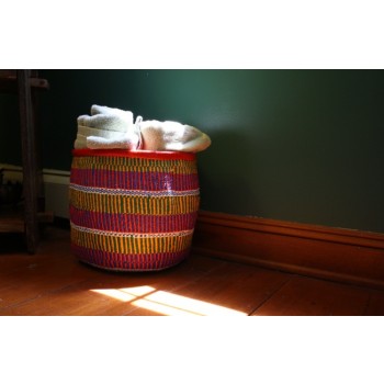 Plastic Bag Canister Basket