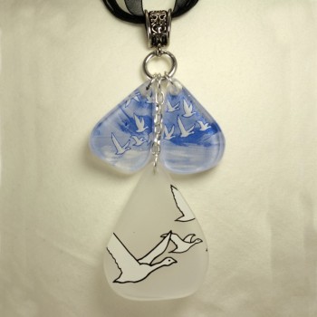 Triple Goose Pendant