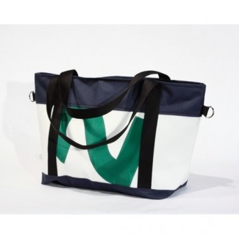 Zip Top Sailcloth Tote