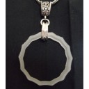 Frosted Whiskey Pendant