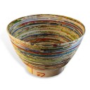 Large Upcycled Paper Bowl