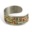 Small Woven Tin Bracelet