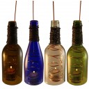 Wine Bottle Wire Lantern