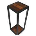 Barn Wood Column Table