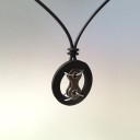 Chain Plate Wheel Necklace #2