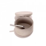 Stone Salt Cellar w/ Scoop 