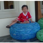 40" Flat Packed Floor Cushion