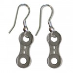 Bike Chain Earrings