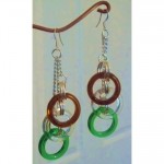 Cascading Beer Bottle Earrings