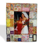 4x6 Patchwork Paper Frame
