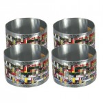 Woven Metal Napkin Rings