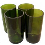 Set of 4 Wine Bottle Tumblers