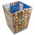 Woven Tin Wastebasket