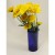 Rippled Glass Vase