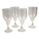 Goblet - Cyan Clear (set of 4)