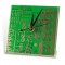 Square Aluminum Clock