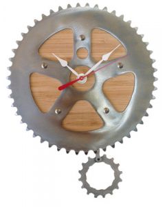 Bamboo Bike Clock