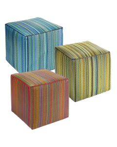 Recycled Cancun Ottoman