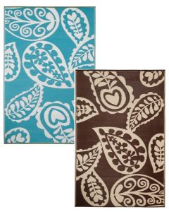 Recycled Paisley Rug