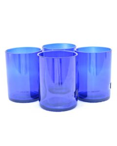 Skyy Vodka Blue Rocks Glasses Set